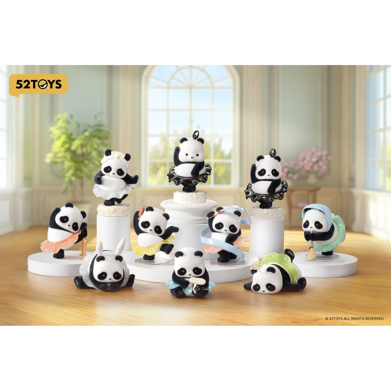 Produktbild Panda Roll Blind Box Figuren Sortiment Ballet Performance 7 cm (8)
