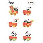 Produktbild Panda Roll Blind Box Figuren Sortiment Dragon Boat Racing 10 cm (4)