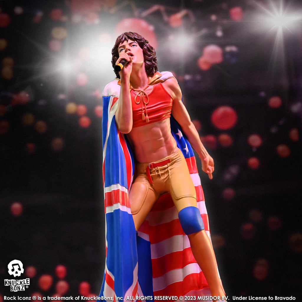 Produktbild The Rolling Stones Rock Iconz Statue Mick Jagger (Tattoo You Tour 1981) 22 cm