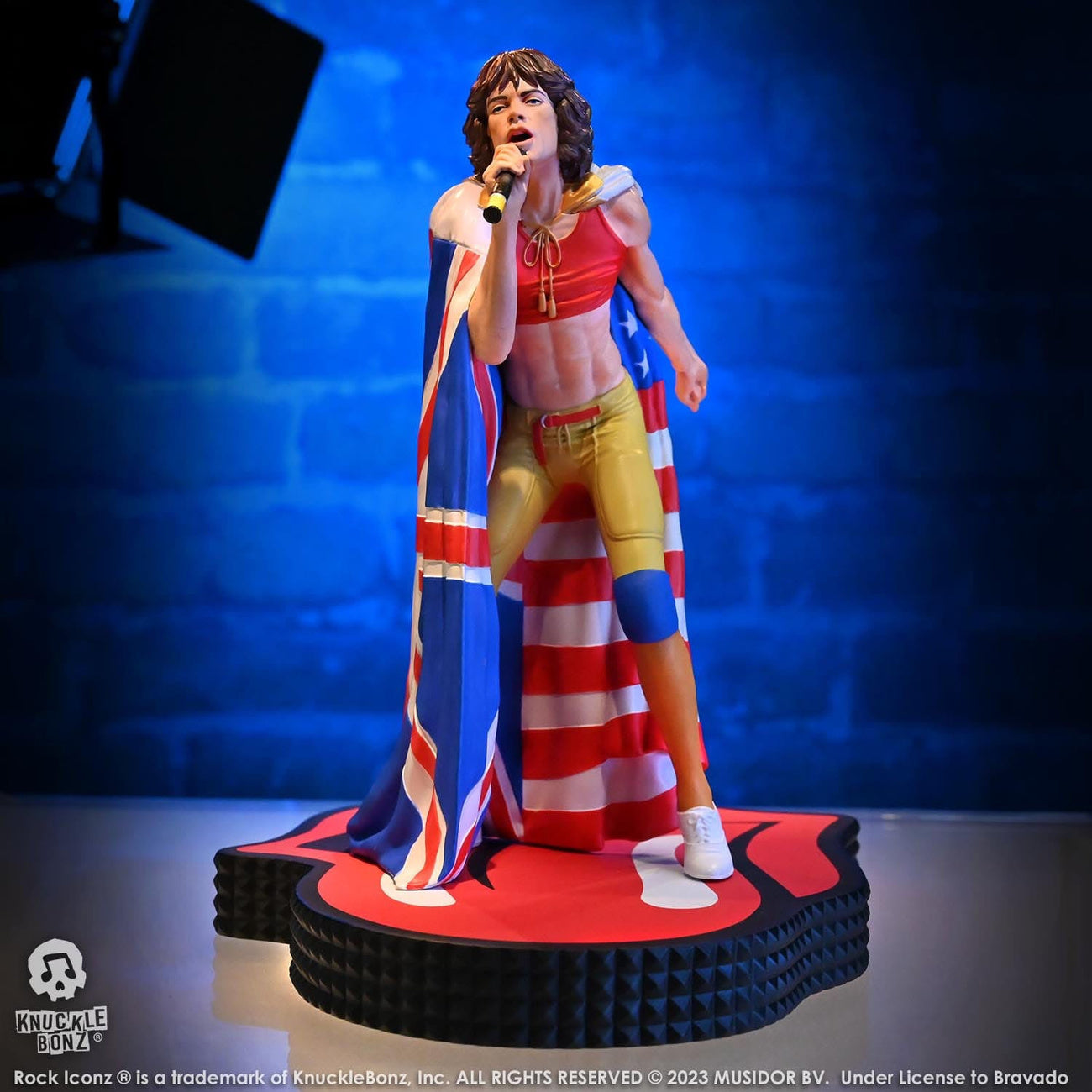 Produktbild The Rolling Stones Rock Iconz Statue Mick Jagger (Tattoo You Tour 1981) 22 cm