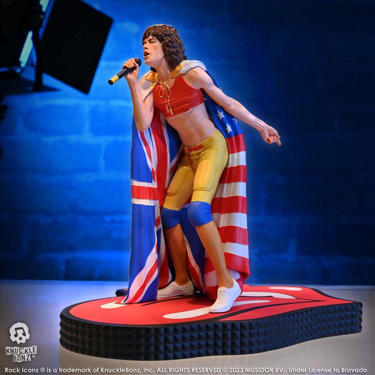 Produktbild The Rolling Stones Rock Iconz Statue Mick Jagger (Tattoo You Tour 1981) 22 cm
