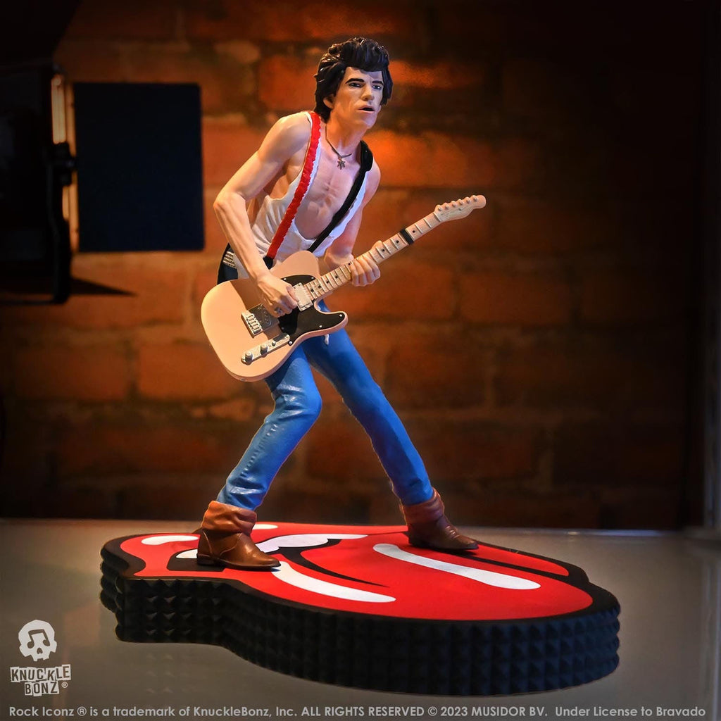 Produktbild The Rolling Stones Rock Iconz Statue Keith Richards (Tattoo You Tour 1981) 22 cm
