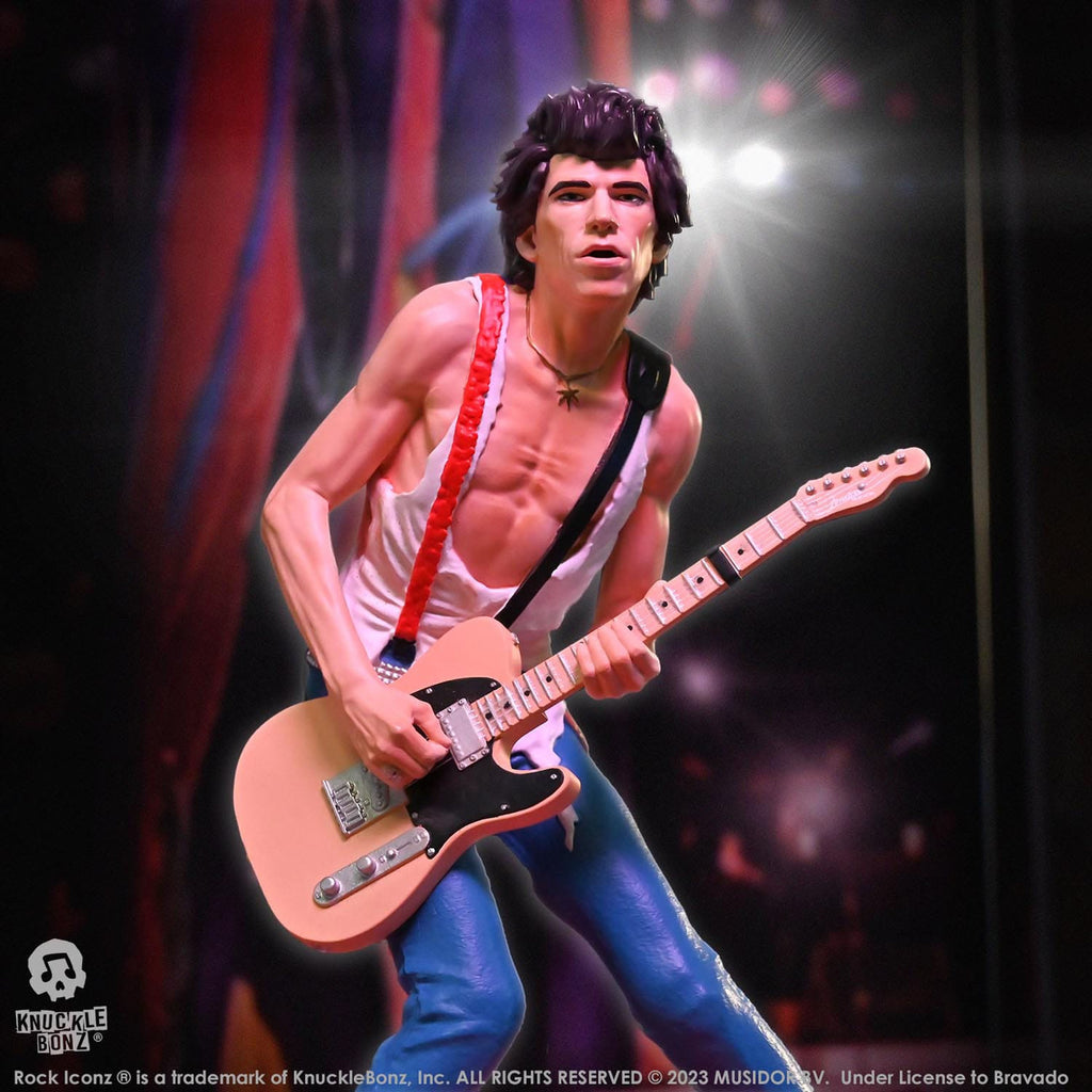 Produktbild The Rolling Stones Rock Iconz Statue Keith Richards (Tattoo You Tour 1981) 22 cm