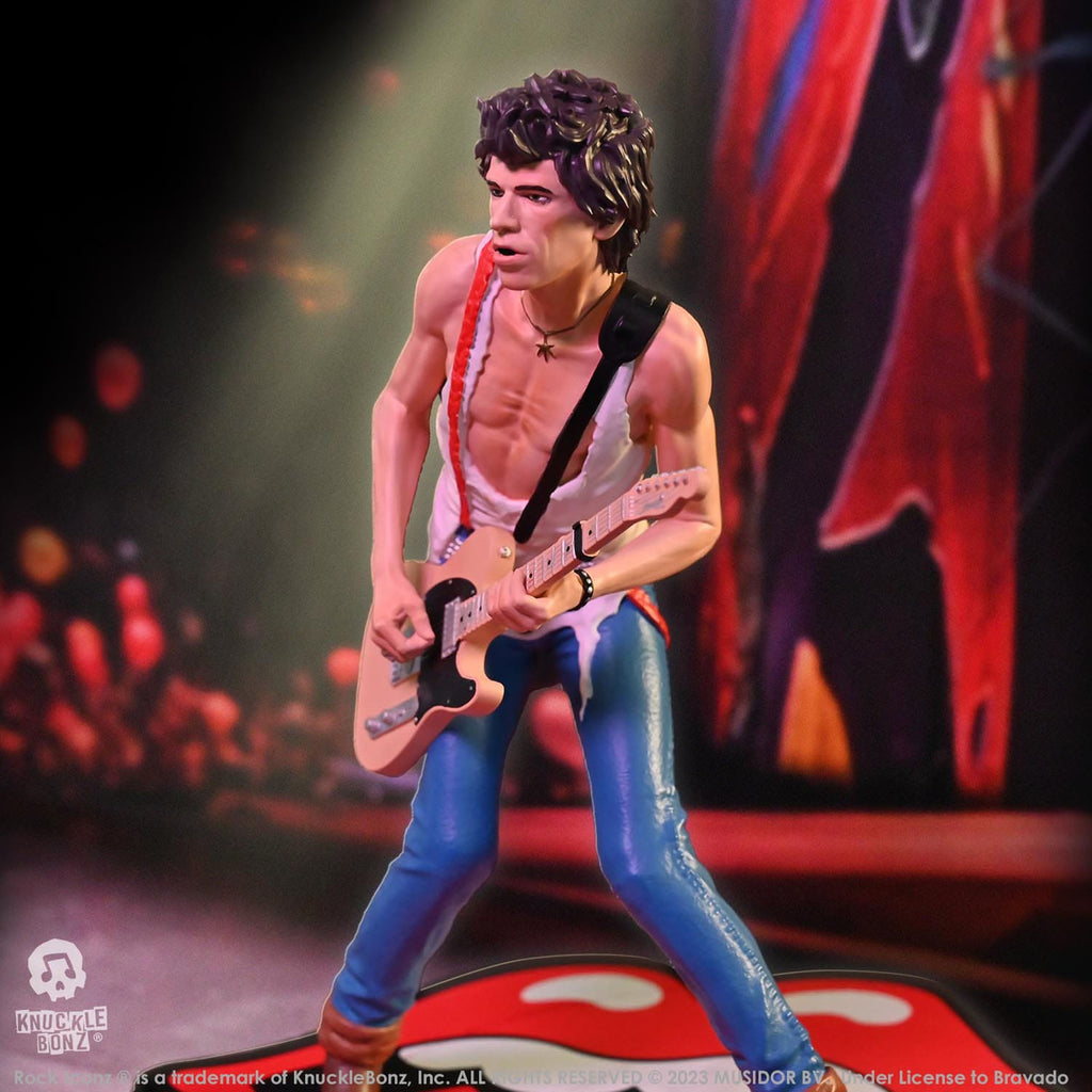 Produktbild The Rolling Stones Rock Iconz Statue Keith Richards (Tattoo You Tour 1981) 22 cm