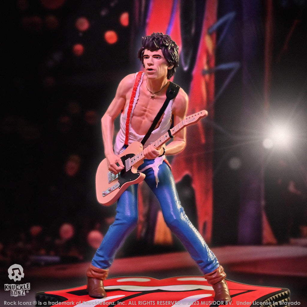 Produktbild The Rolling Stones Rock Iconz Statue Keith Richards (Tattoo You Tour 1981) 22 cm