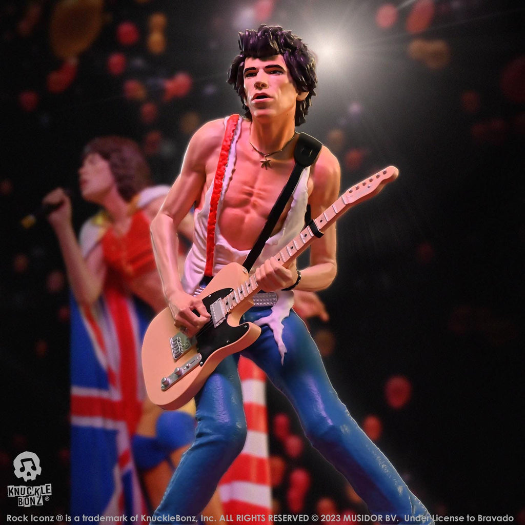 Produktbild The Rolling Stones Rock Iconz Statue Keith Richards (Tattoo You Tour 1981) 22 cm