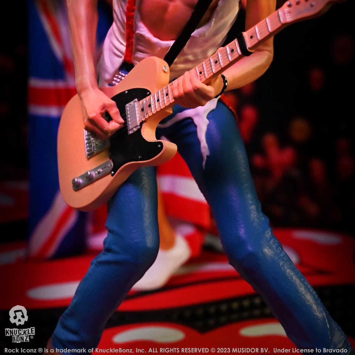 Produktbild The Rolling Stones Rock Iconz Statue Keith Richards (Tattoo You Tour 1981) 22 cm