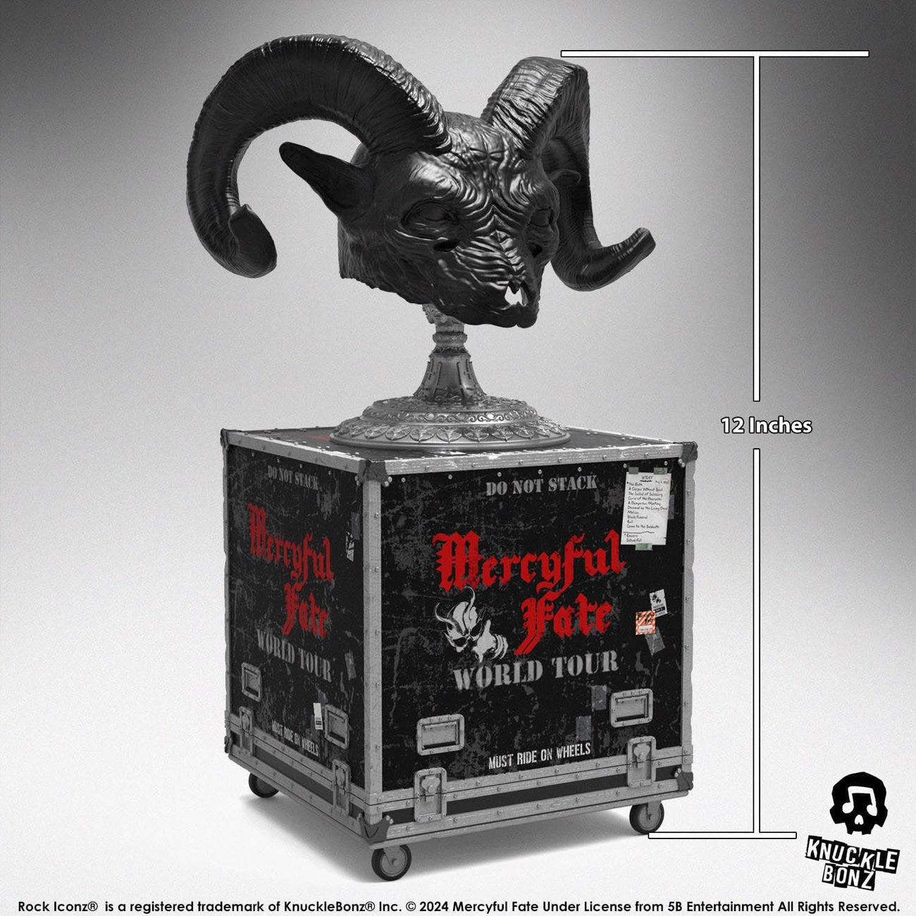 Product image Mercyful Fate Rock Ikonz On Tour Road Case Statue & Stage Mask Set World Tour