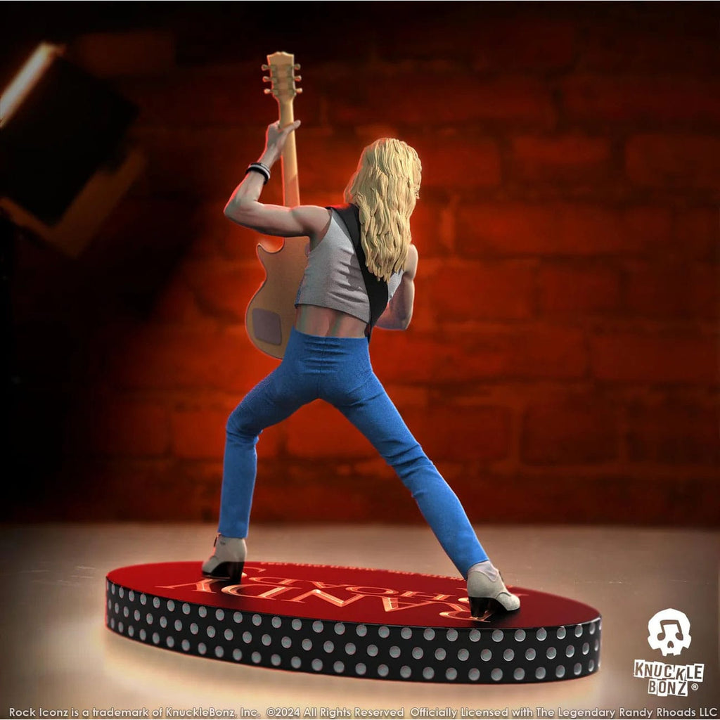 Produktbild Randy Rhoads IV Rock Iconz Statue The Early Years Blue Version 24 cm