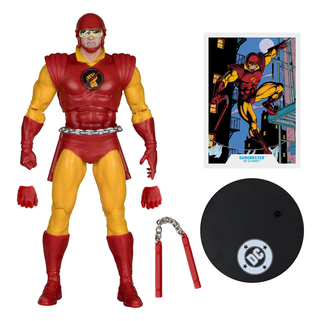 Produktbild DC Multiverse Actionfigur Gangbuster (DC Classic) (Red Platinum Edition) 18 cm
