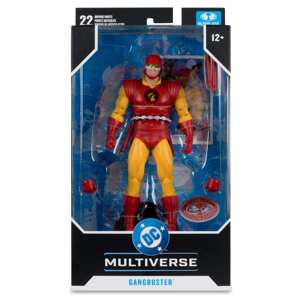 Produktbild DC Multiverse Actionfigur Gangbuster (DC Classic) (Red Platinum Edition) 18 cm