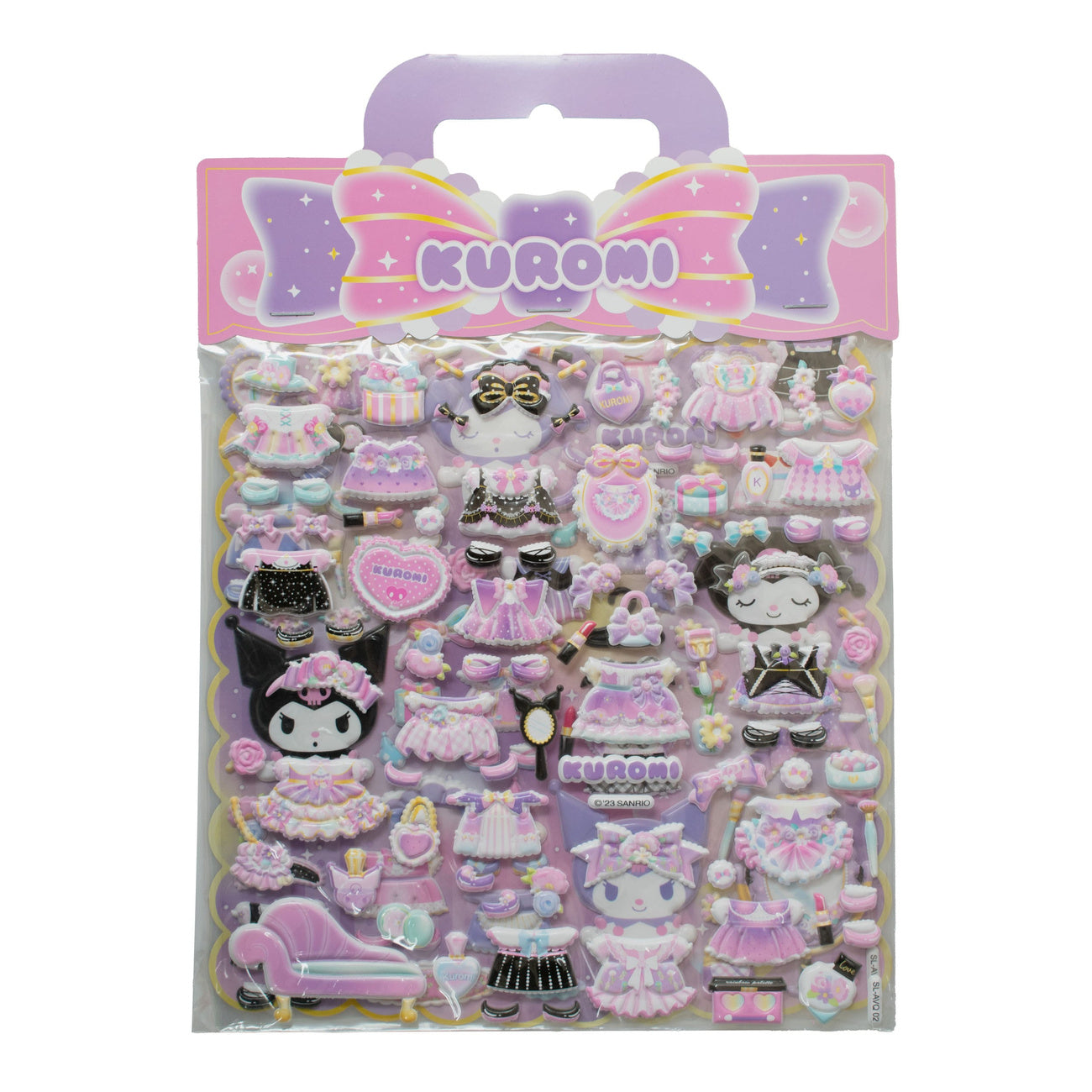 Produktbild Hello Kitty and Friends Sticker Kuromi Puffy Sortiment (10)