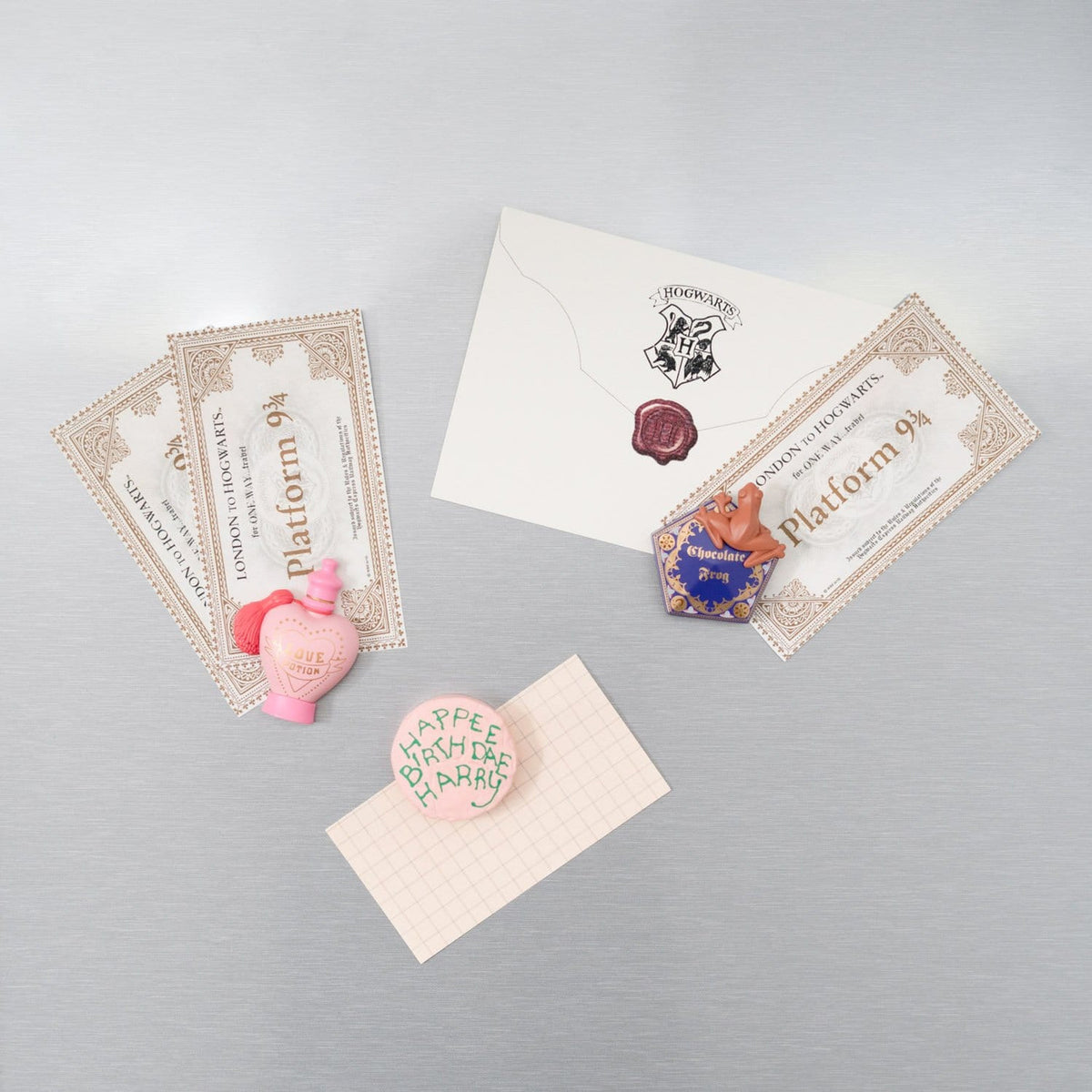 Produktbild Harry Potter Gruppe 1 Set mit 3 Magneten
