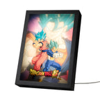 Produktbild Dragon Ball Super LED-Druck mit Rahmen