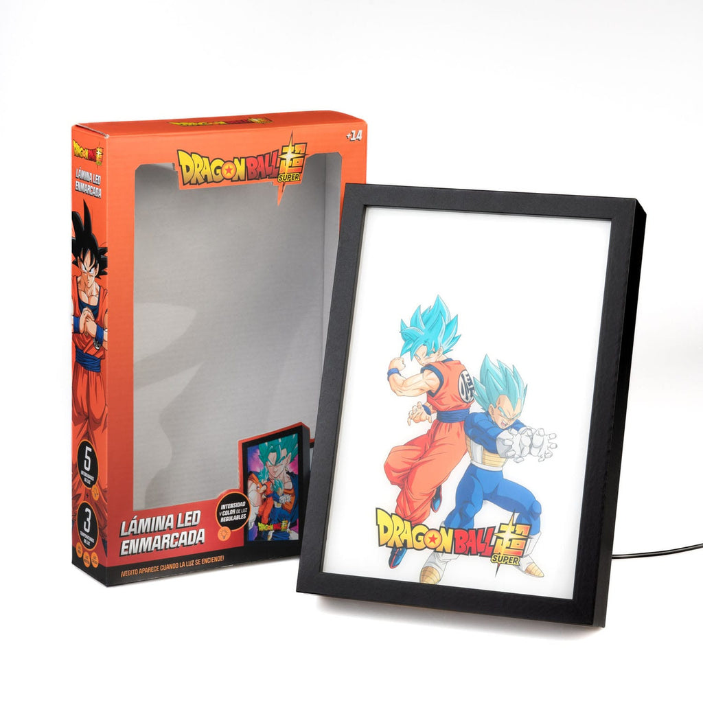 Produktbild Dragon Ball Super LED-Druck mit Rahmen