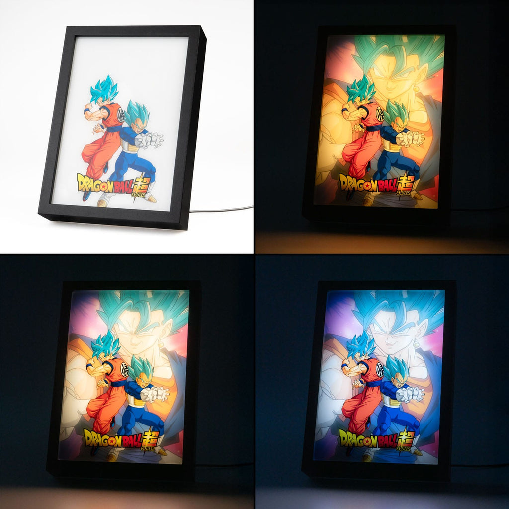 Produktbild Dragon Ball Super LED-Druck mit Rahmen