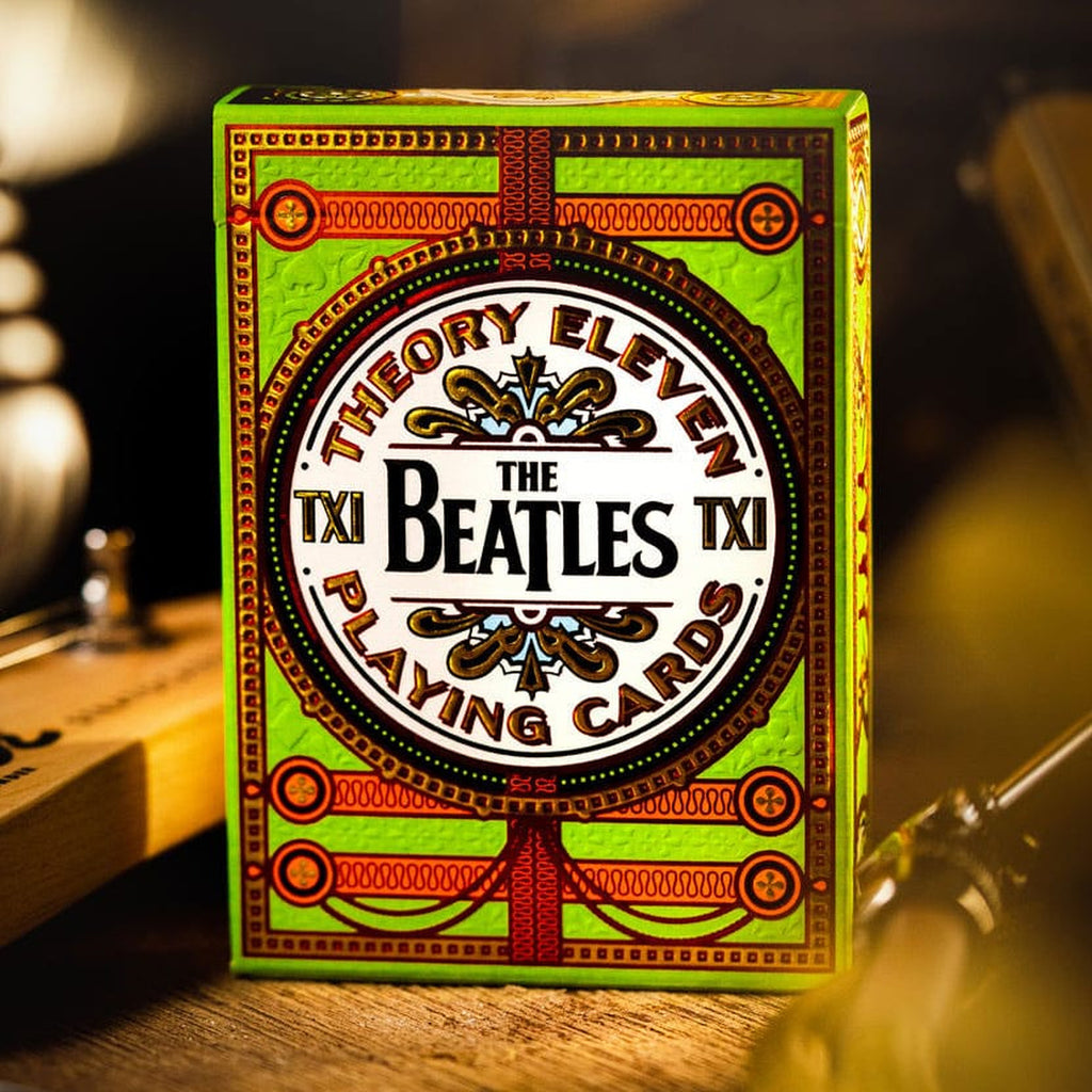 Produktbild The Beatles Spielkarten Green Version