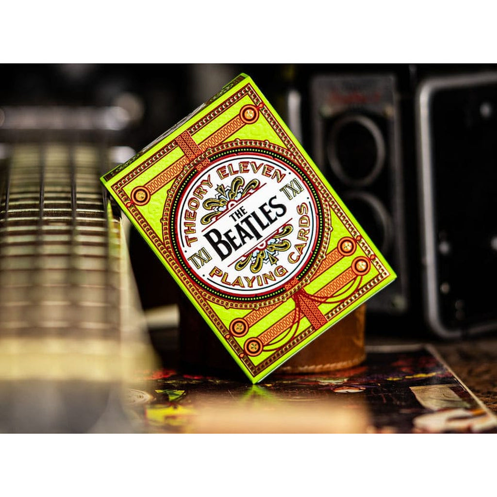 Produktbild The Beatles Spielkarten Green Version