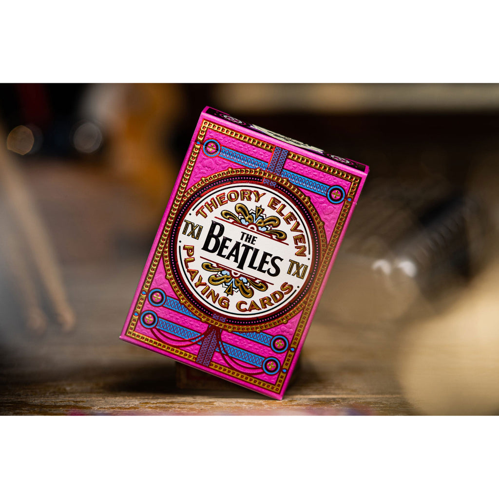 Produktbild The Beatles Spielkarten Pink Version