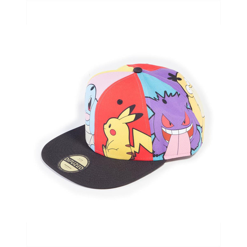 Produktbild Pokémon Snapback Cap Multi Pop Art