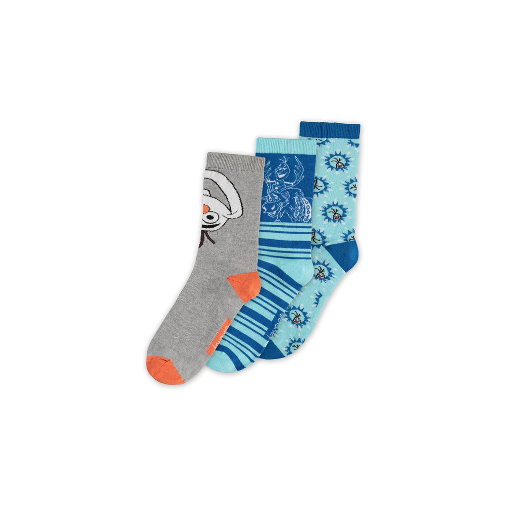 Produktbild Die Eiskönigin - Völlig unverfroren Socken 3er-Pack Olaf 43-46
