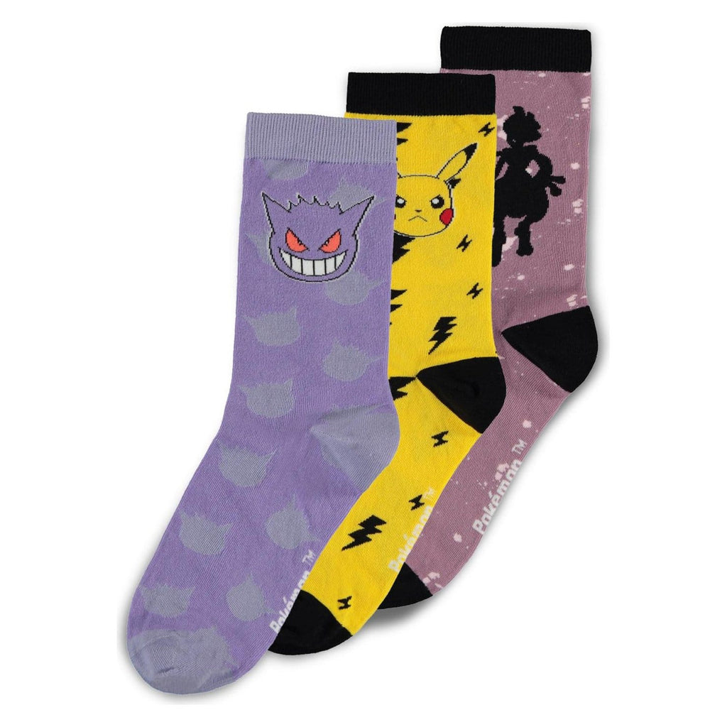 Produktbild Pokémon Socken 3er-Pack Crew 39-42