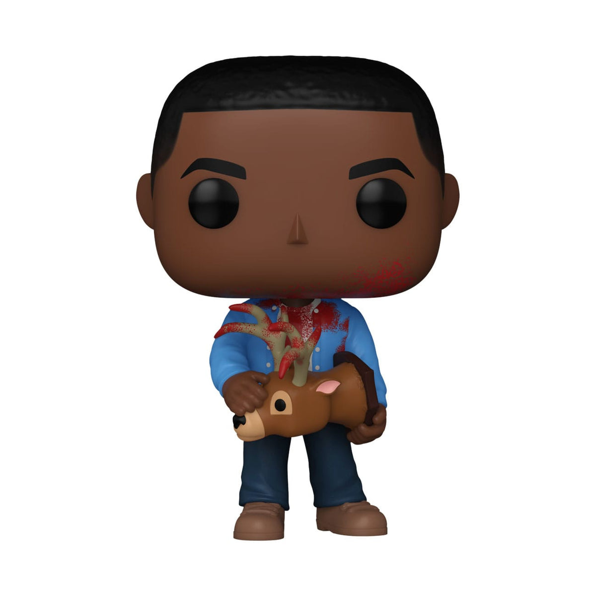 Produktbild Jordan Peele POP! Movies Vinyl Figur Get Out - Chris Washington w/Deer 9 cm