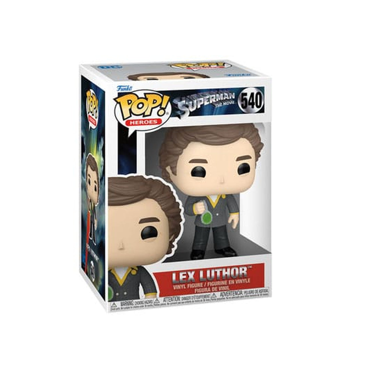 Produktbild Superman(1978) POP! Animation Vinyl Figur Luthor w/CH 9 cm Sortiment (6)