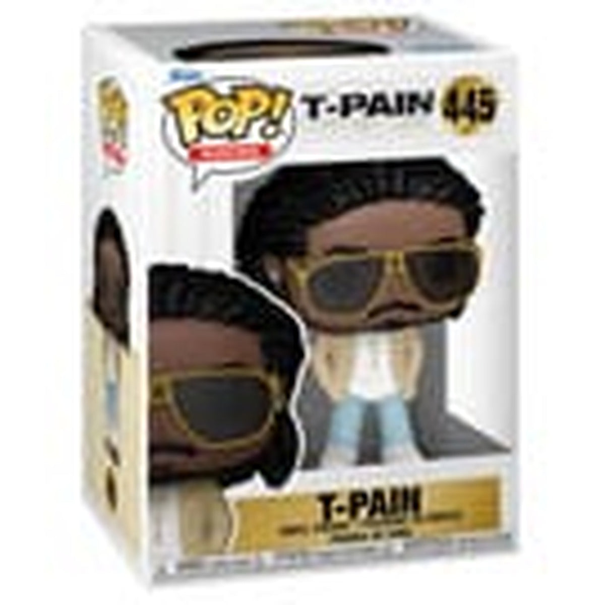 Produktbild T-Pain POP! Rocks Vinyl Figur T-Pain (Rappa Ternt Sanga) 9 cm