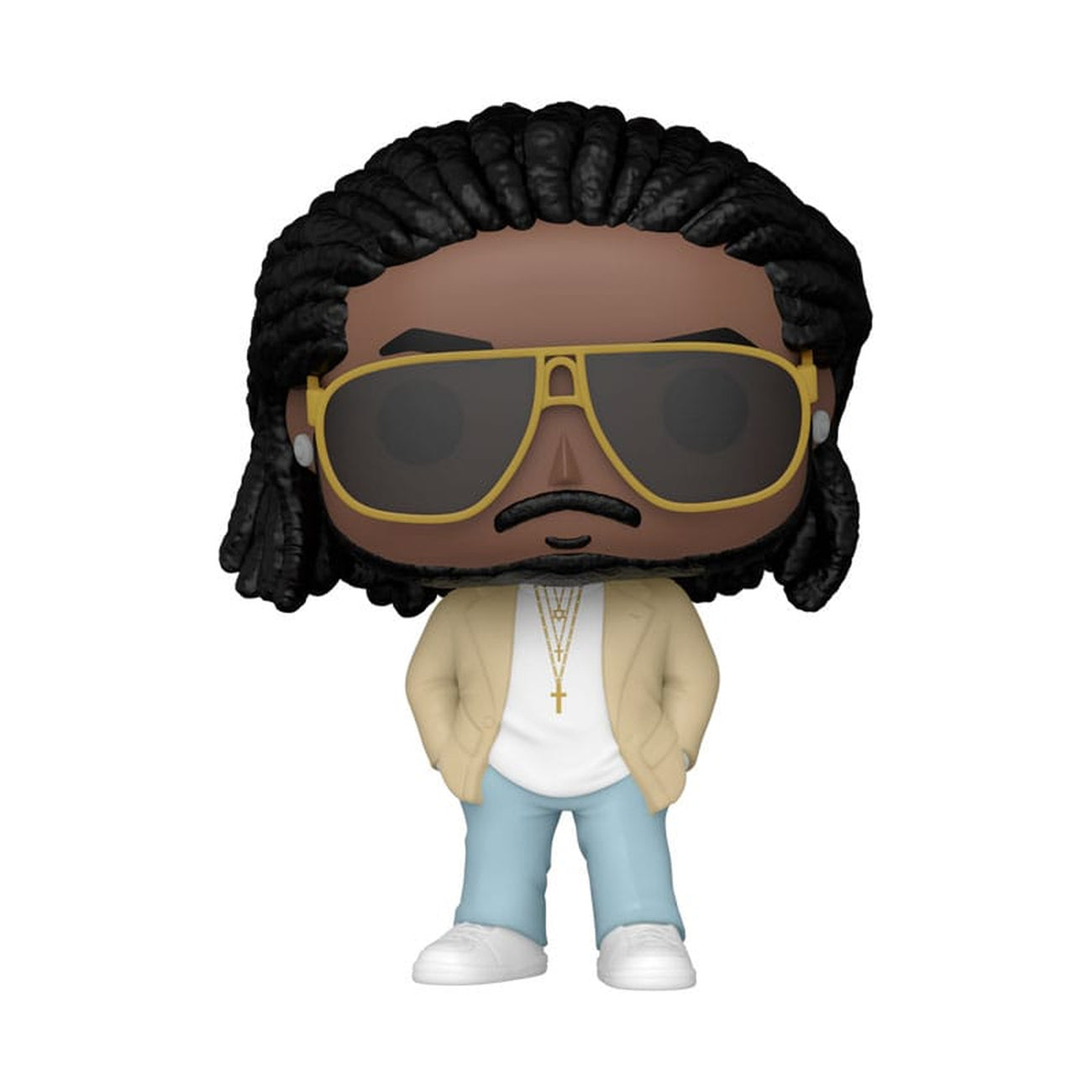 Produktbild T-Pain POP! Rocks Vinyl Figur T-Pain (Rappa Ternt Sanga) 9 cm