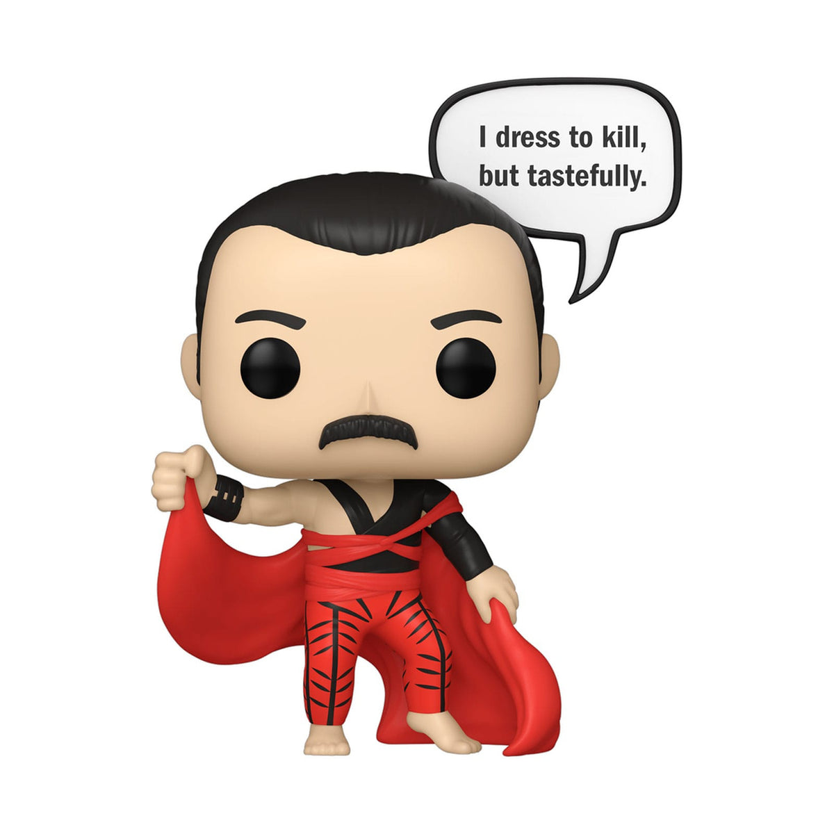 Produktbild Queen POP! Rocks Vinyl Figur Freddie Mercury (I Dress to Kill) 9 cm