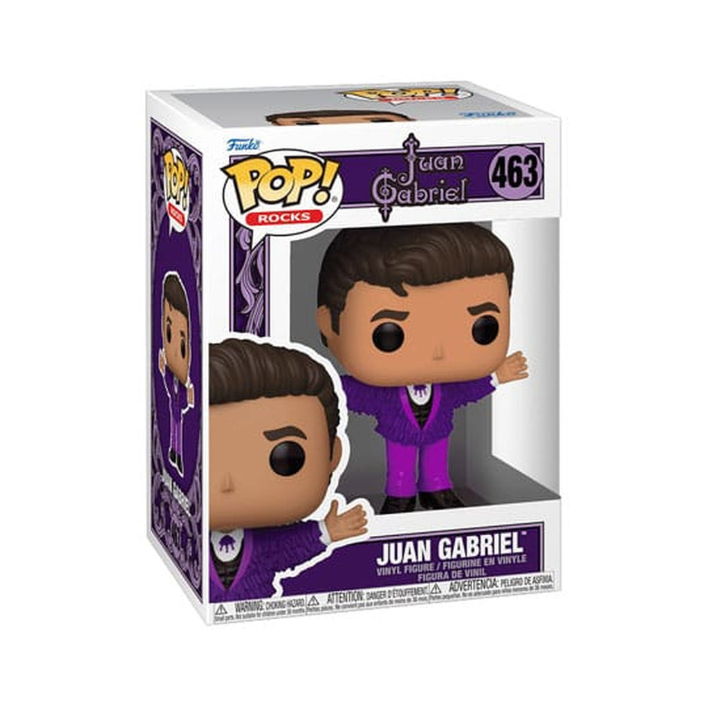 Produktbild Juan Gabriel POP! Rocks Vinyl Figur Purple Outfit 9 cm