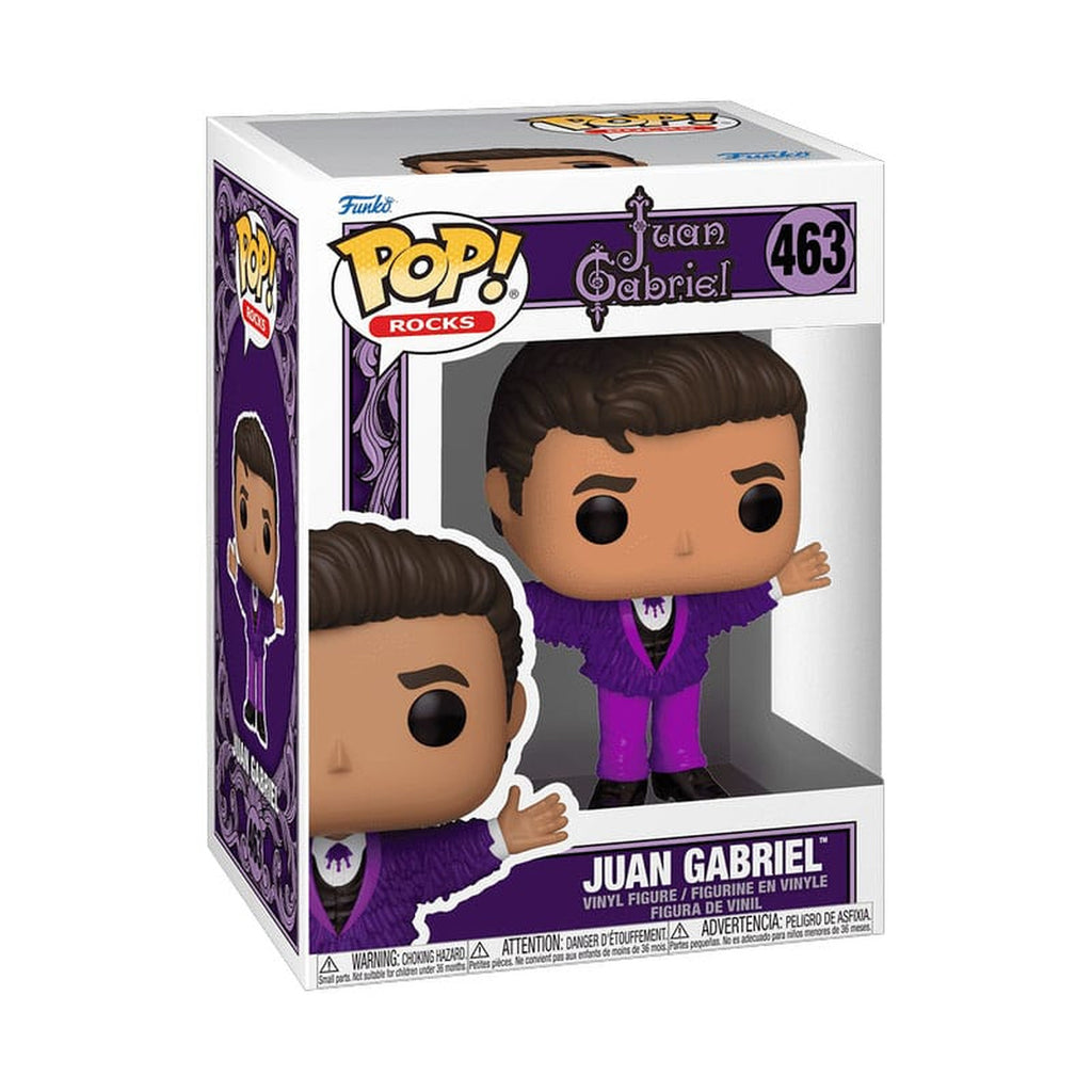 Produktbild Juan Gabriel POP! Rocks Vinyl Figur Purple Outfit 9 cm