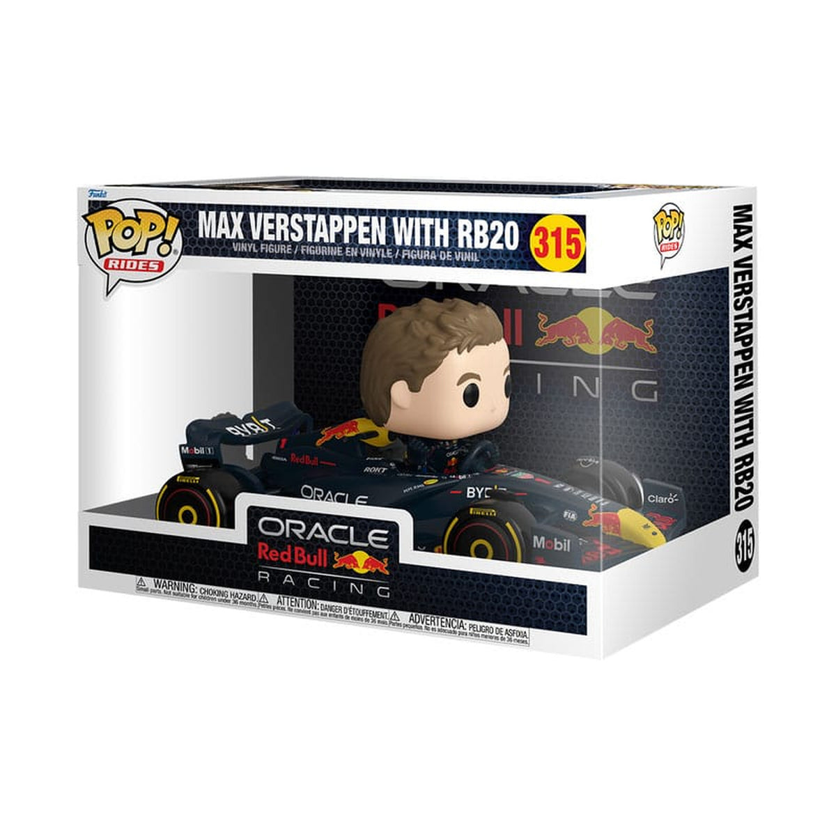 Produktbild Formel 1 POP! Rides Super Deluxe Vinyl Figur RB- Verstappen w/RB20 15 cm