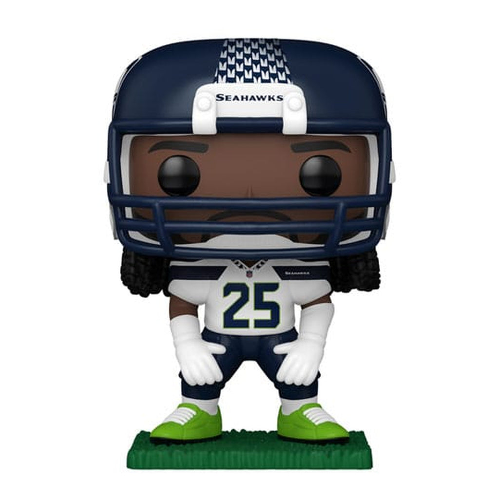 Produktbild NFL: Legends POP! Sports Vinyl Figur Legends- Richard Sherman(Seahawks) 9 cm