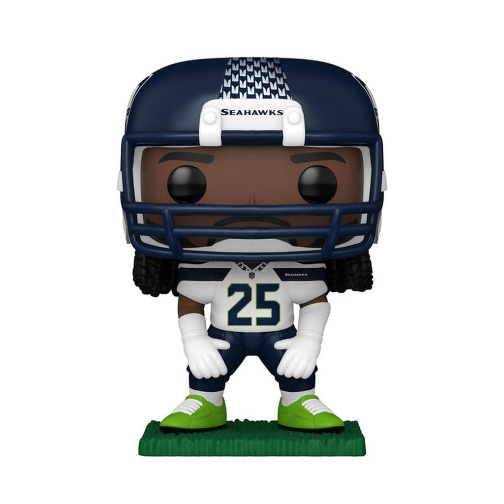 Produktbild NFL: Legends POP! Sports Vinyl Figur Legends- Richard Sherman(Seahawks) 9 cm