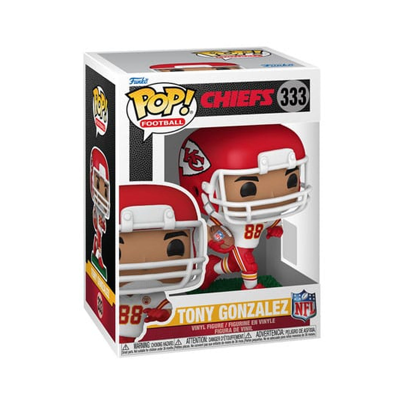 Produktbild NFL: Legends POP! Sports Vinyl Figur Legends- Tony Gonzalez(Chiefs) 9 cm
