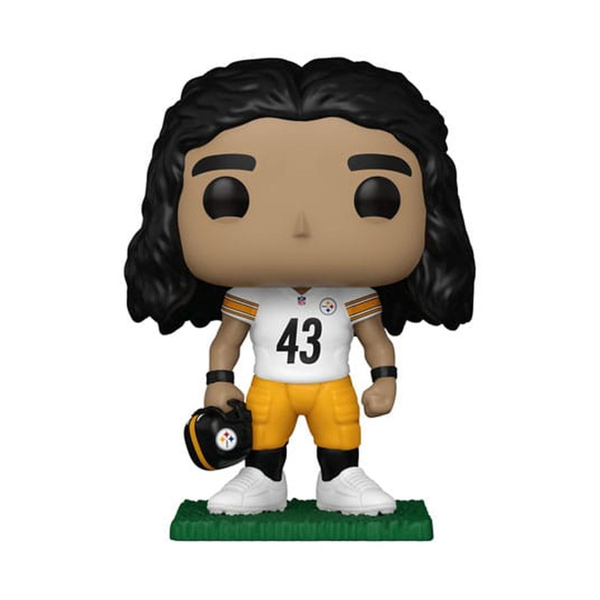 Produktbild NFL: Legends POP! Sports Vinyl Figur Legends- Troy Polamalu(Steelers) 9 cm
