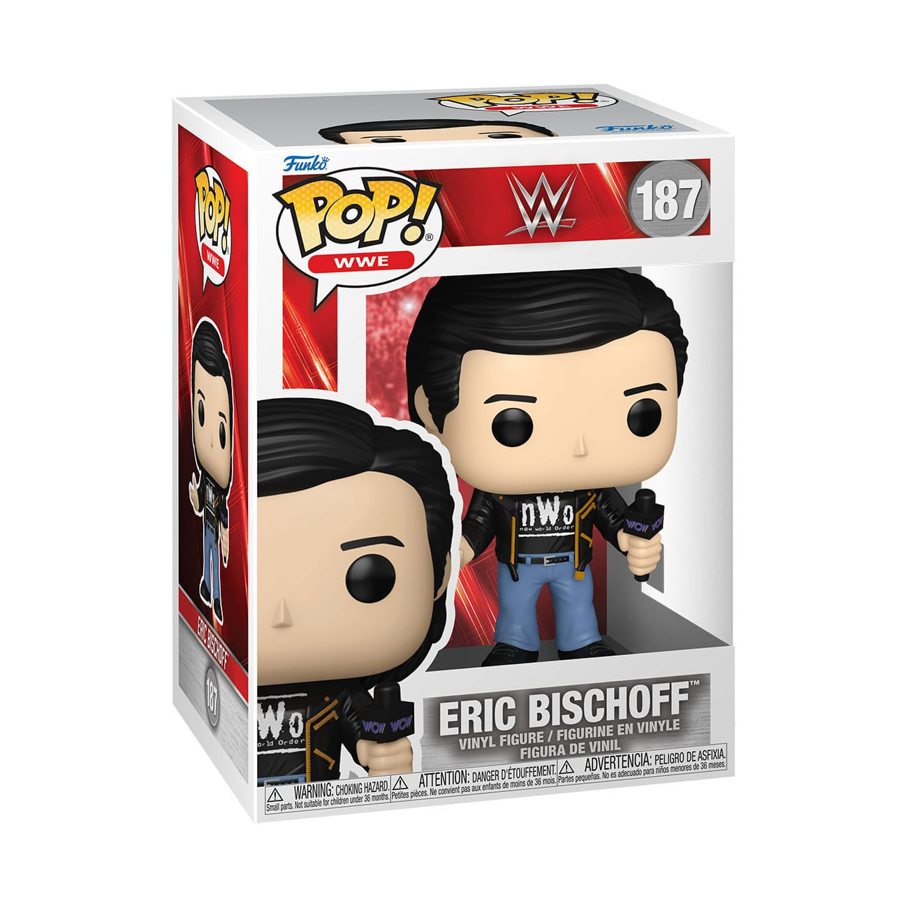 Produktbild WWE POP! Vinyl Figur Eric Bischoff (nWo) 9 cm