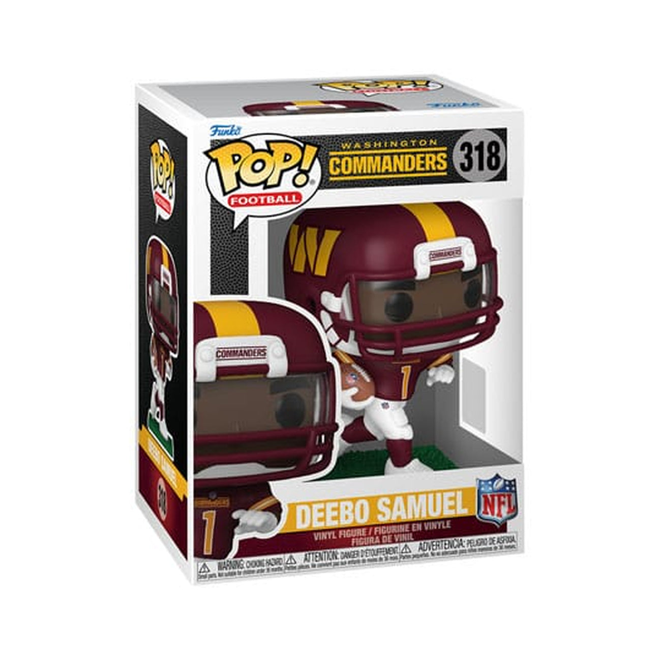 Produktbild NFL: Legends POP! Sports Vinyl Figur 49ers- Deebo Samuel (new) 9 cm