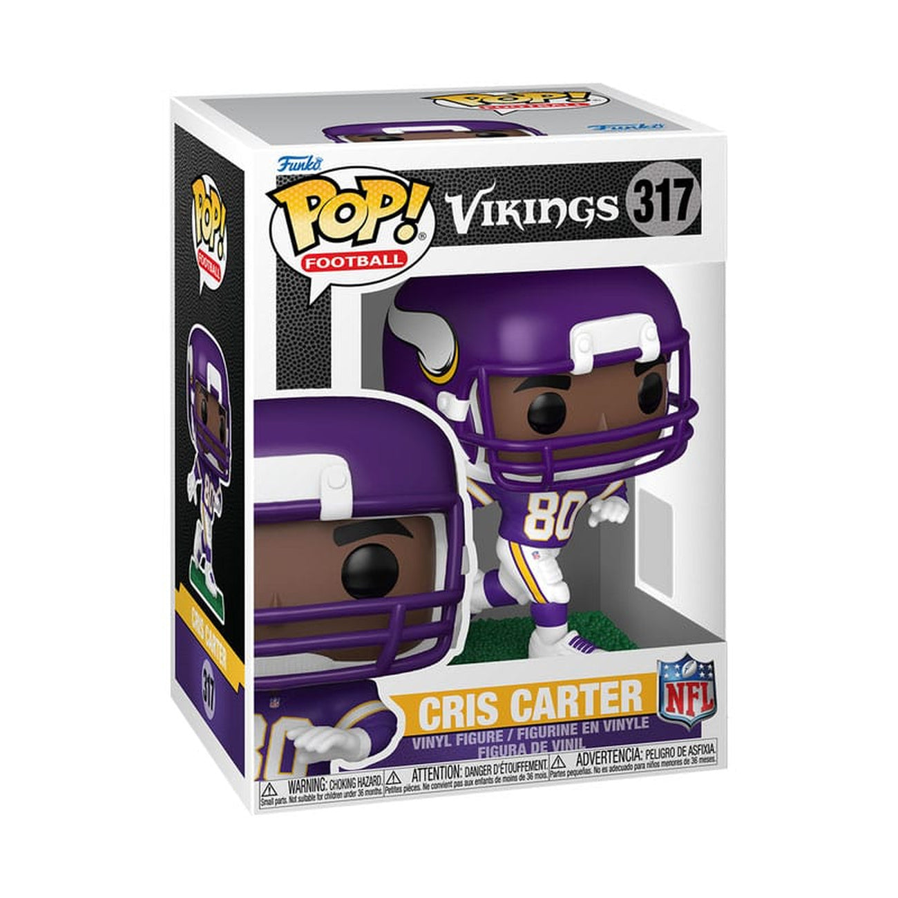 Produktbild NFL: Legends POP! Sports Vinyl Figur Vikings - Cris Carter(Vikings) 9 cm