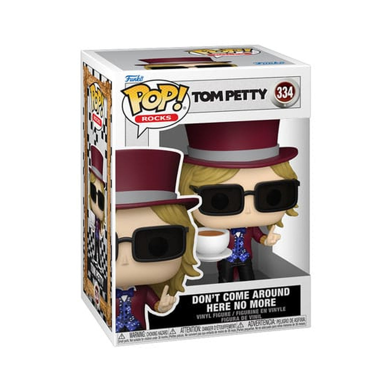 Produktbild Tom Petty POP! Rocks Vinyl Figur Don't Come Around Here No More 9 cm