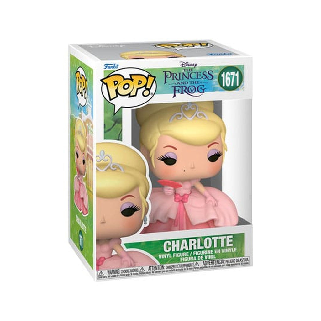 Produktbild Küss den Frosch POP! Vinyl Figuren Charlotte w/Chase 9 cm Sortiment (6)