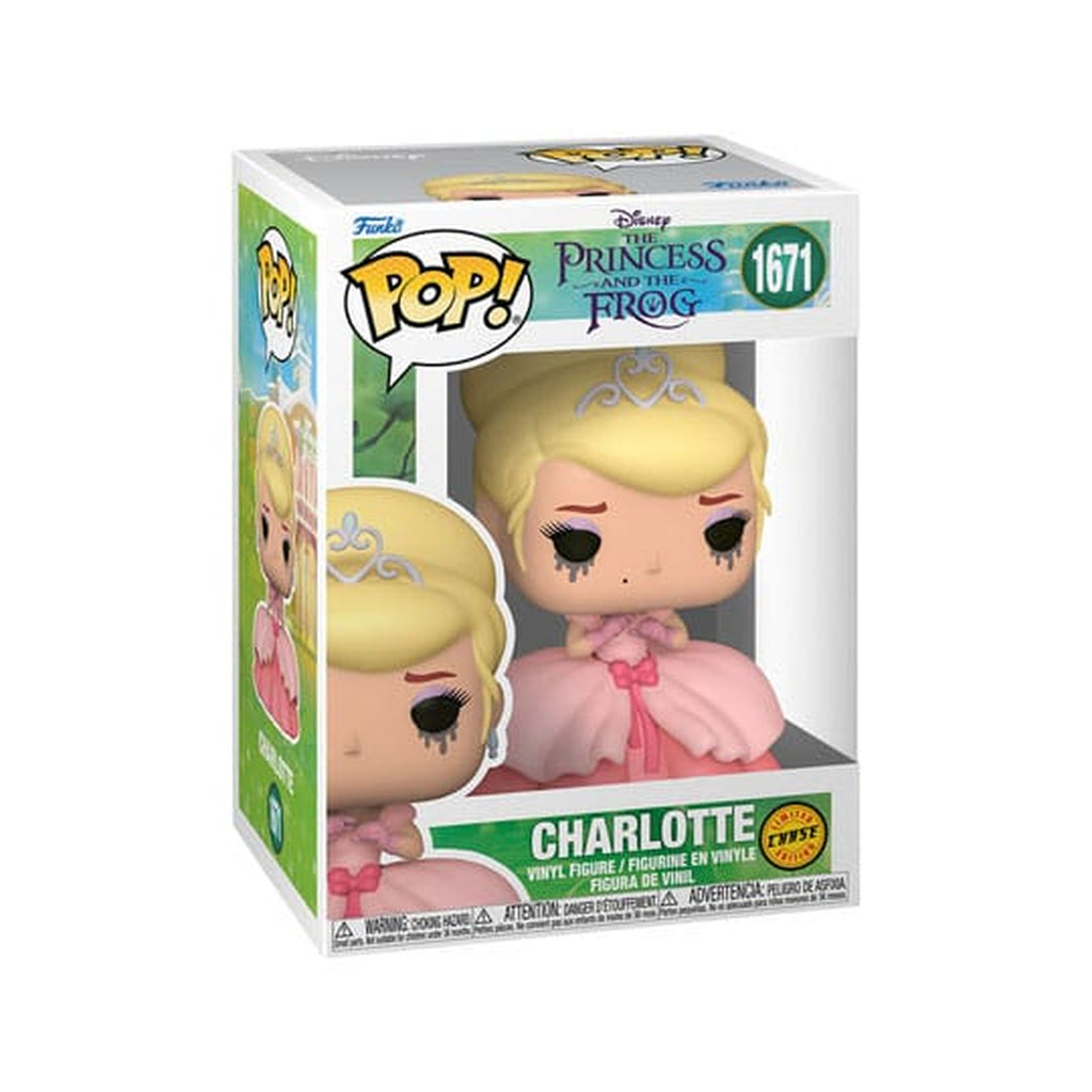 Produktbild Küss den Frosch POP! Vinyl Figuren Charlotte w/Chase 9 cm Sortiment (6)