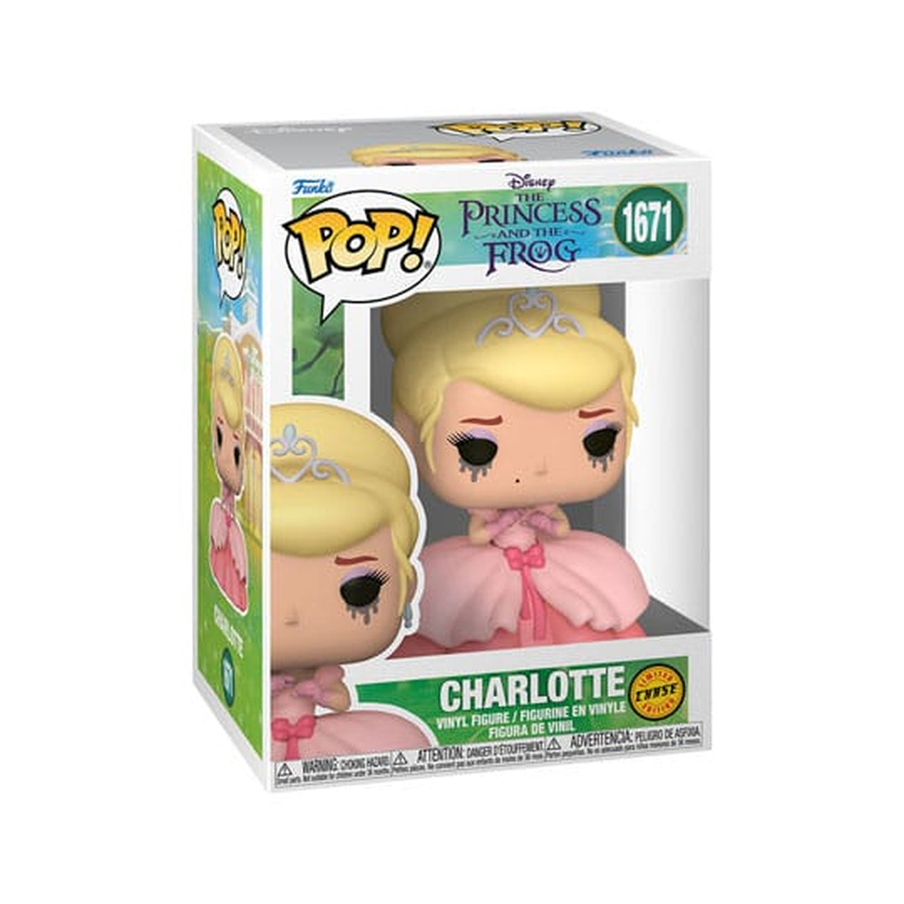 Produktbild Küss den Frosch POP! Vinyl Figuren Charlotte w/Chase 9 cm Sortiment (6)