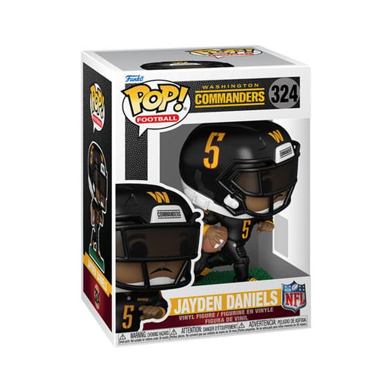 Product image NFL: Legends POP! Sports Vinyl Figure Commanders - Jayden Daniels 9 cm