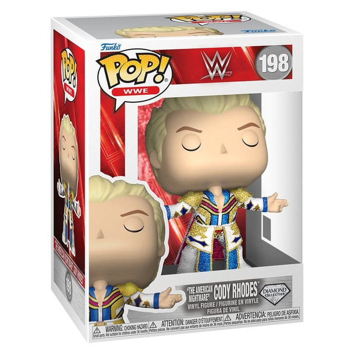 Produktbild WWE POP! Vinyl Figur Cody Rhodes 9 cm