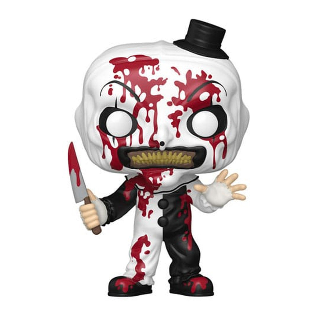Produktbild Terrifier POP! Movies Vinyl Figur Art the Clown (BD) w/CH heo exclusive Sortiment (6) 9 cm