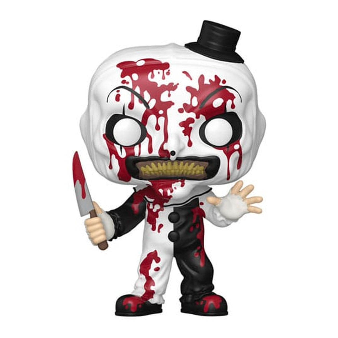 Produktbild Terrifier POP! Movies Vinyl Figur Art the Clown (BD) w/CH heo exclusive Sortiment (6) 9 cm
