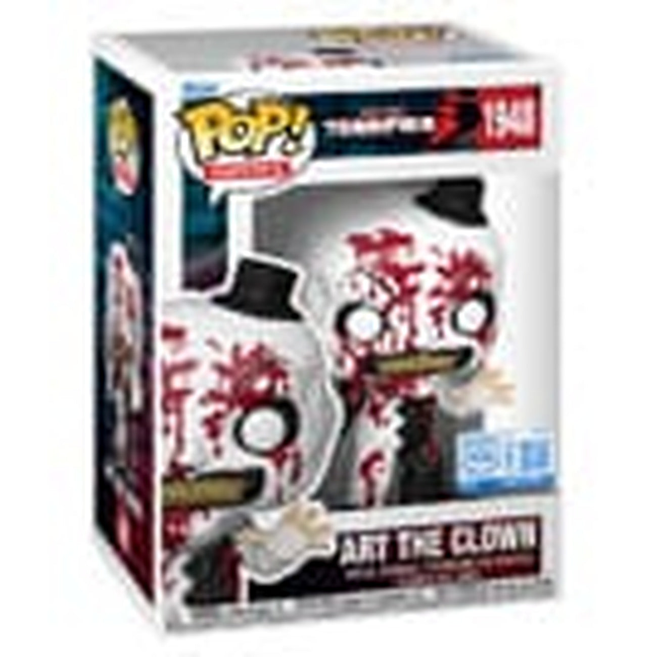 Produktbild Terrifier POP! Movies Vinyl Figur Art the Clown (BD) w/CH heo exclusive Sortiment (6) 9 cm